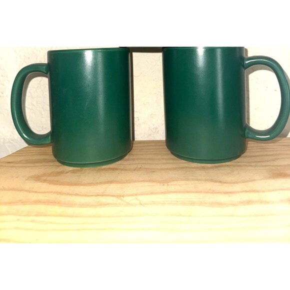 DESIGNPAC Green Holiday Coffee Mugs  Ceramic Drinking Cups - Picture 2 of 9